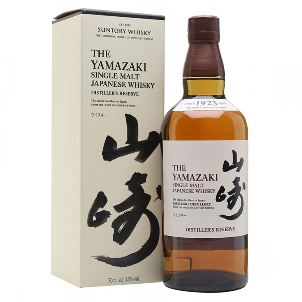 山崎NA700ml入り SINGLE MALT JAPANESE WHISKY Yamazaki Single Malt Distiller's Reserve, 700ml